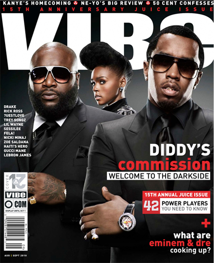 Diddys Commission Cover VIBE Magazine