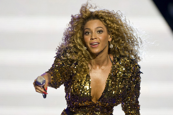 Beyonce At Glastonbury Festival