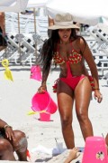 Angela Simmons Hits The Beach In Miami