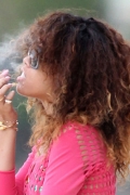 Rihanna Getting Weeded In Hawaii
