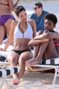 Nicole Murphy Shows Off Bikini In Miami